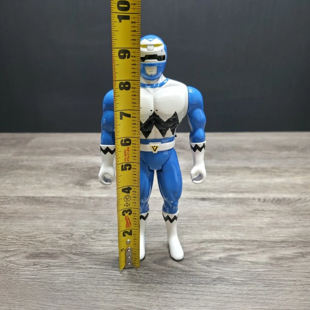Rare 1999 Saban Blue Power Ranger Figure - Walkie Talkie - Only Blue Ranger